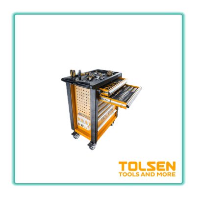 خزانة مع عدة صناعية 179 قطعة