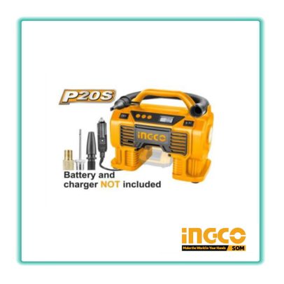 INGCO ضاغط بطارية (بطارية واحدة لكل المعدات)