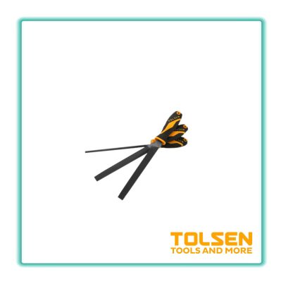 مجموعة مبارد حديد مبسط / دائري /نصف دائري